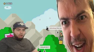THIS MADE ME HATE RHYMESTYLE! RAGING AT HIS SUPER MARIO MAKER 2 LEVEL!