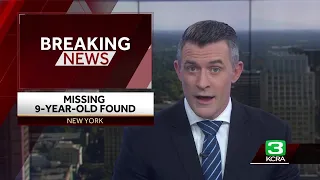 Missing 9-year-old New York girl found safe