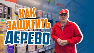 Как защитить древесину?