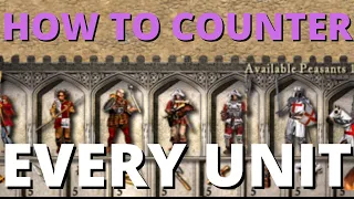 How to counter EVERY UNIT (UNIT COUNTERS) - Stronghold Crusader