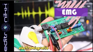 adquisición de señales MUSCULARES  EMG (ELECTROMIOGRAFICAS) para control  ROBOTICO |con osciloscopio