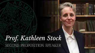 Professor Kathleen Stock | This House Believes in the Right to Offend