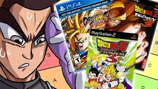 Ranking The BEST Dragon Ball Games of ALL Time (S Tier - F Tier)