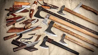 My Viking Axes and Knifes