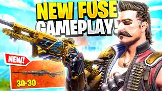 *NEW* New Legend FUSE Gameplay! New 30-30 Repeater - Season 8 (Apex Legends)