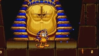 Garfield (Genesis Game) All Bosses (No Damage)