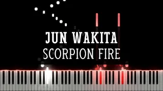 Scorpion Fire (Jun Wakita) - Synthesia / Piano Tutorial