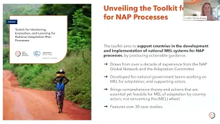 Webinar | Unveiling the Toolkit for Monitoring, Evaluation, and Learning for NAP Processes