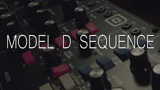 Behringer Model D Sequence with GFI Specular Tempus