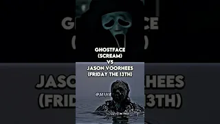 Ghostface (SCREAM) vs Jason Voorhees (Friday the 13th)