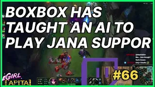 Boxbox has taught an AI to play Jana support | Twitch Highlights