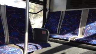 Inside FAX Bus 1410 (Gillig BRT)