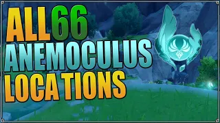 All 66 Anemoculus Locations | Genshin Impact | All Anemoculus Location
