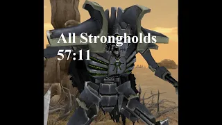 Speedrun Warhammer 40000: DoW Dark Crusade WR (All Strongholds% Necron) - 57:11