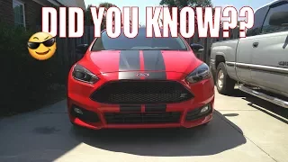 6 Focus ST/RS Tips and Tricks For New Owners!