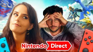 UNE DATE ET UN NOM POUR LE NOUVEAU ZELDA - Réact Nintendo Direct ft. Ponce - ULTIA REPLAY 13/09/2022