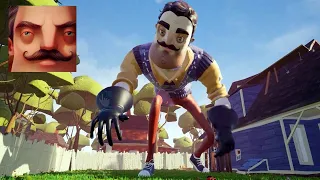 Hello Neighbor - My New Neighbor Hello Neighbor 2 Big Act 2 Trampoline Gameplay Walkthrough