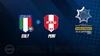 F7 WORLD CHAMPIONSHIP 2023 - MEN  - ITALY X PERU