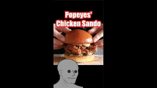 Trying Popeyes' Chicken Sandwich Recipe from Joshua