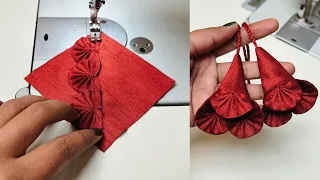 How to Make Blouse Latkan with Clothes | Latkan Banane ka Tarika | How to Attach Latkan in Dori