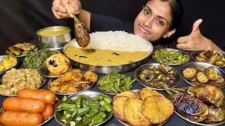 Dal Chawal Aloo Bhorta Aloo Fry Karela Fry Bhindi Fry Baingan Fry Sabji Parwal Fry Sweets Eating