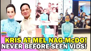 VIDEO NG DATE ni KRIS AQUINO at MEL SARMIENTO sa McDONALDS CAVITE! SANA ALL!