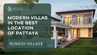 Rungsii Village: The Perfect Villa for Family Happiness in Pattaya | Real Estate Thailand
