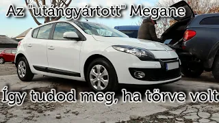 Botrány, hogyan javították meg a Megane-t - Renault Megane III. Berline 1.6