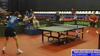 Oleg KUPRIYANOV vs Alan ZAIKIN Russian Premier League Playoff Table Tennis