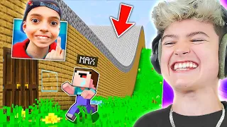 Ich PRANKE Kleinen JUNGEN mit HACKER HAUS (Bau Battle) in Minecraft!