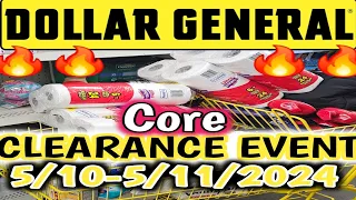 5/10-5/12/2024 🔥🔥Dollar General Couponing this Week | Core Clearance | #dollargeneral #clearance