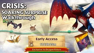 Crisis: Soaring Surprise - New Gauntlet Event Walkthrough Part 1 | Dragons: Rise of Berk