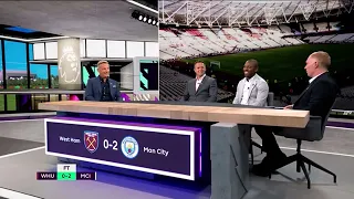 West Ham vs Manchester City 0-2 Pundit Full Time Reaction, Paul Scholes | KIEA Sports+