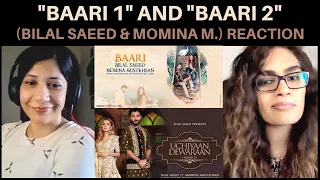 Baari & Uchiyaan Deewaran (Baari 2) REACTION!! || Bilal Saeed, Momina Mustehsan