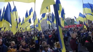 Київ, Майдан Незалежності | Відео 360 градусів | 14 жовтня 2019 | Феєрія мандрів