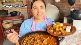 Como HACER MOLLEJAS GUISADAS con PAPAS *receta bien sabrosa* 😋