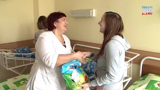 В Гродненском областном перинатальном центре поздравили тех, кто стал мамой 14 октября