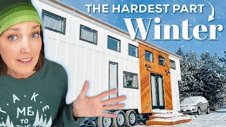 TINY HOUSE Winter Living | Solving freezing water issues in my 34x10' Colorado Tiny House