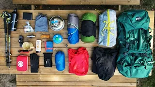 Attrezzatura per l`Alta Via 2 della Valle D`Aosta ¦ Trekking in tenda di 8 giorni