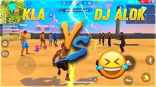 DJ ALOK VS KLA FACTORY CHALLENGE | 4 VS 4 WHO WILL WIN ? - GARENA FREEFIRE