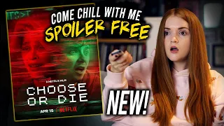 Choose or Die (2022) Netflix Original Horror Movie | Come Chill with me SPOILER FREE Review Reaction