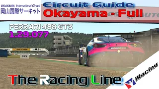 iRacing | Ferrari 488 GT3 Challenge | NEW Circuit Guide - Okayama Full - 1:29.077 - Week 10