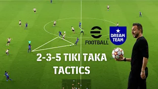 #eFootball - "Dream Team" 2-3-5 Tiki-Taka Positional Play & Tiki Taka Compilation - Got me to D1!