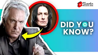 Did you know that Alan Rickman almost quit ... #harrypotter #Snape #AlanRickman #shorts #ossamovies