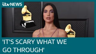 Dua Lipa speaks out on women's safety: 'It's very scary what we have to go through' | ITV News