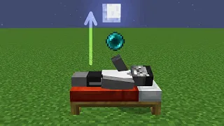 what if you throw ender pearl before sleeping
