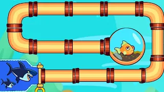 save the fish / pull the pin max level 3280 - 3303 android game save fish pull the pin / mobile game