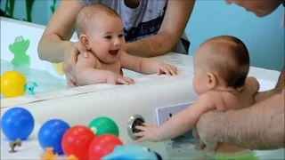 Плавание для малышей с 1 месяца
