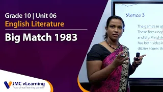 Grade 10 English Lit. Unit 06 - Big Match |1983