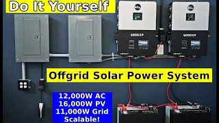 How to Build Expandable Off-grid Solar Systems w/ EG4 6000XP